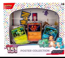 Pokemon TCG: Scarlet & Violet 151 Poster Collection Factory Sealed Box - Image 1