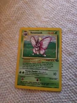 Venomoth - Jungle - 13/64 - Holo Rare - Pokemon Card - Image 1