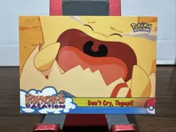 Don't Cry, Togepi! #43 1998 Topps Pokemon Movie Animation Blue Logo - A - Image 1