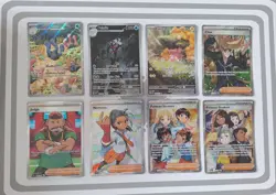 TCG Pokemon FULL ART BUNDLE (224-231/091) Paldean Fates (All NM) - Image 1