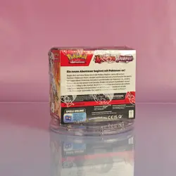 DISPLAY POKEMON 2023 KARMESIN & PURPUR GERMAN OVP SEALED - Image 3