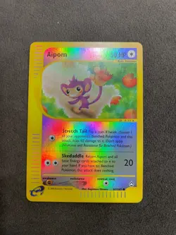 Aipom 67/147 Aquapolis Reverse Holo eReader Pokemon TCG English NM - Image 3