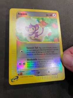Aipom 67/147 Aquapolis Reverse Holo eReader Pokemon TCG English NM - Image 5