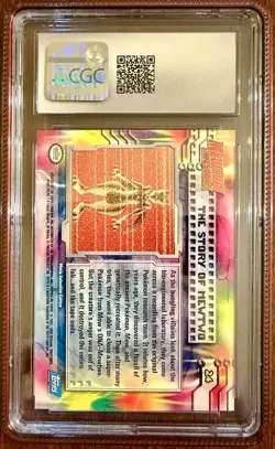 Pokemon Card The Story of Mewtwo #24 Holo Foil Rocket Topps 1999 CGC 7.5 NM+ - Image 2