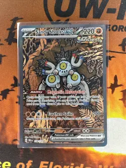 Pokemon TCG Prismatic Evolutions Sandy Shocks EX Card 159/131 SIR - Image 1