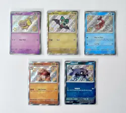 Pokemon TCG Baby Shiny Holo Assorted Lot of 5 Scarlet & Violet - Image 1