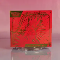 TOP TRAINER BOX KORAIDON POKEMON 2023 KARMESIN & PURPUR GERMAN OVP SEALED - Image 1