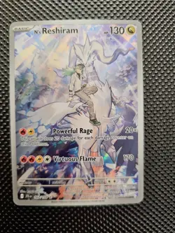Pokemon: N's Reshiram Illustration Rare Journey Together 167/159 (Near Mint) - Image 1