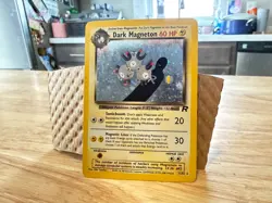 Dark Magneton 11/82 Team Rocket Holo Pokemon Card - Image 1