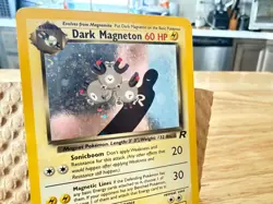Dark Magneton 11/82 Team Rocket Holo Pokemon Card - Image 2