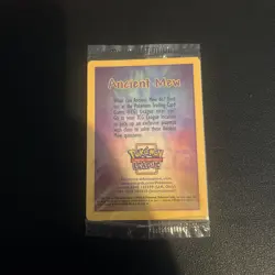 SEALED Ancient Mew WOTC Promo Pokemon Card 1999 / 2000 Movie Holo Vintage - Image 4