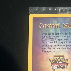 SEALED Ancient Mew WOTC Promo Pokemon Card 1999 / 2000 Movie Holo Vintage - Image 5