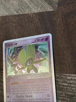 Celebi EX POP Series 2 17/17 Holo Foil Ultra Rare Pokemon TCG 2005 Unlimited NM - Image 5