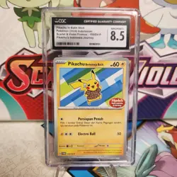 CGC 8.5 Pikachu in Batik Shirt 155/SV-P Indonesian - Pokemon TCG - SHIPS FAST - Image 1