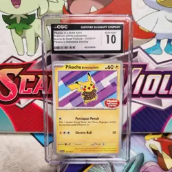 CGC 10 Pikachu in Batik Shirt 154/SV-P Indonesian - Pokemon TCG - SHIPS FAST - Image 1