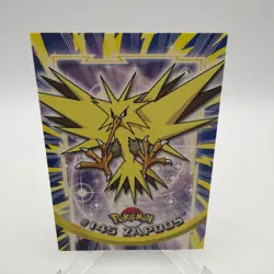 Zapdos #145 Topps Blue Logo Pokemon Card Non Holo NM - Image 1
