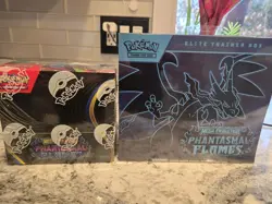 Pokemon TCG Phantasmal Flames Booster Box and Elite Trainer Box Bundle Sealed - Image 1
