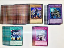 Yugioh Complete Competitive Dark Magician/Master of Chaos Deck + Ex + Bonus Gift - Image 1