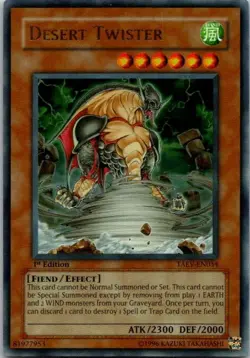 Desert Twister TAEV-EN034 1st Edition Yugioh MP - Image 1