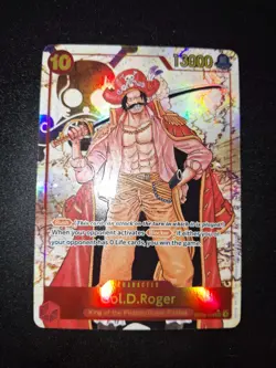 One Piece TCG - Gol D Roger OP09-118 SEC Alt Art (English) - Image 1