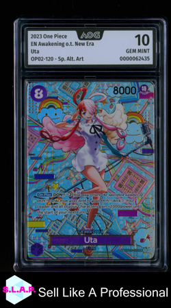 UTA ONE PIECE 2023 OP02-120-SP. ALT.ART EN AWAKENING O.T. NEW ERA AOG 10 - Image 1