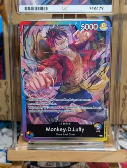 Monkey D Luffy P L Release Event Giveaway PROMO ONE PIECE ACE GRADING GEM 10 - Image 5