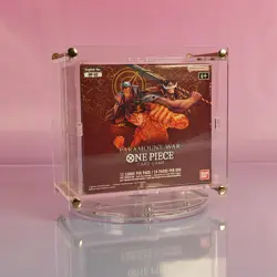 PARAMOUNT WAR BANDAI ACRYL CASE ONE PIECE 2023 OP-02 FIRST PRINT ENG OVP SEALED - Image 1