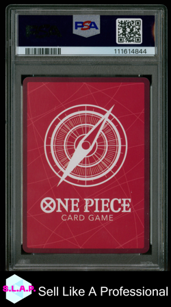 MONKEY.D.LUFFY ONE PIECE ST13-003 2025 BVB X ONE PIECE PROMO ENGLISH PSA 10 - Image 2