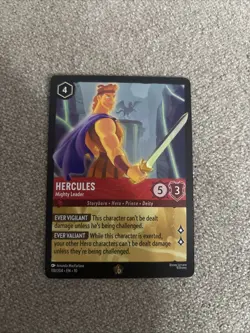 Disney Lorcana Hercules - Mighty Leader 118/204 Whispers in the Well Legendary - Image 1