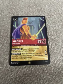 Disney Lorcana Hercules - Mighty Leader 118/204 Whispers in the Well Legendary - Image 2