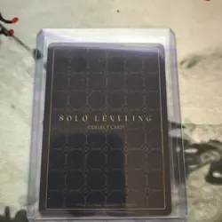 Solo Leveling Sung Jinwoo SL1E-PM03 Identity Card Rank E NM Mapniverse Authentic - Image 2