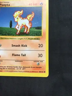 Pokemon Cards: Base Set 1st Edition Common: Ponyta 60/102 - Image 4