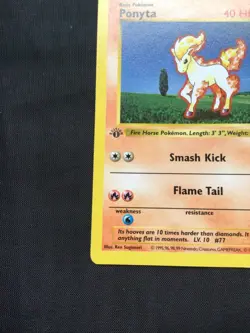 Pokemon Cards: Base Set 1st Edition Common: Ponyta 60/102 - Image 5