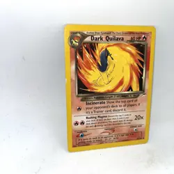 Pokemon TCG Dark Quilava Neo Destiny Card 39/105 Unlimited Uncommon - Image 2