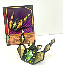 BAKUGAN GUNDALIAN INVADERS DARKUS BLACK AIRKOR BATTLE GEAR WITH CARD - Image 1
