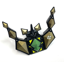 BAKUGAN GUNDALIAN INVADERS DARKUS BLACK AIRKOR BATTLE GEAR WITH CARD - Image 4