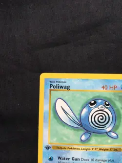 Pokemon Cards: Base Set 1st Edition Common: Poliwag 59/102 - Image 2