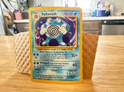 Poliwrath 013/102 Base Set Holo Pokemon Card - Image 1