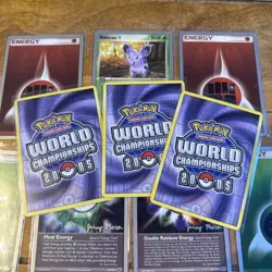 Pokemon Cards TCG: World Championships 2005 Rare Jeremy Maron Bundle 10X CARDS - Image 2