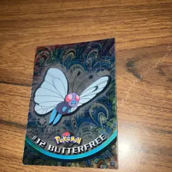 Nidorino #33 butterfree #12 Holo Foil Pokemon Topps card - Image 3