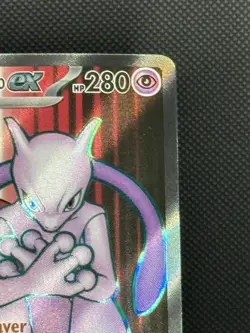 Pokemon Card TCG: Team Rockets Mewtwo EX 213/182 Full Art Destined Rivals NM - Image 4