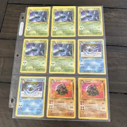 Huge Lot Of 150+ Pokemon Fossil Cards LP-MP - Image 4