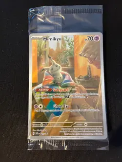 SEALED Mimikyu 075 Sv: Scarlet & Violet Promo Cards Holo - Image 1