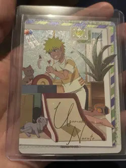 Naruto Uzumaki NRSA01-PU-006L4 Naruto Kayou Card Heavens Scroll NM English - Image 1