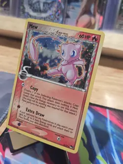 Mew Delta Species 3/17 Pop Series 5 Holo Card Inverted Back Error Double Swirl - Image 2