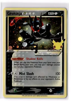 Greninja Star SWSH144 SWSH: Sword & Shield Promo Cards Holo LP - Image 1