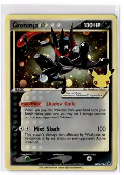 Greninja Star SWSH144 SWSH: Sword & Shield Promo Cards Holo LP - Image 1