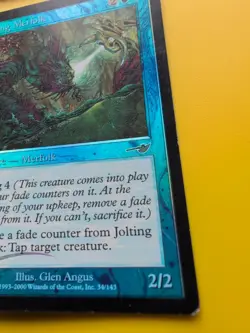 Jolting Merfolk & Infiltrate MTG 2 Card. OLD VINTAGE FOIL. NEMESIS. - Image 4