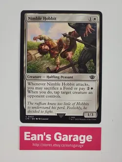 MTG LOTR Nimble Hobbit LTR 023 Tales of Middle-Earth common - Mint - Image 1