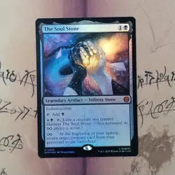 The Soul Stone 0066 Marvel's Spider-Man Mythic Foil NM MTG Card English - Image 1